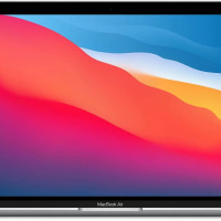 13.3" Ноутбук Apple MacBook Air 13, Apple M1 (8C CPU, 7C GPU), RAM 8 ГБ, SSD, Apple M1, macOS, (MGN93), Silver, Российская клавиатура