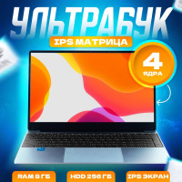 13.7" Ноутбук PapkaS FRBBY, Intel Celeron J4105 (1.5 ГГц), RAM 8 ГБ, HDD 256 ГБ, Intel HD Graphics 600, Windows Home, Серебристый, Российская клавиатура