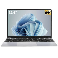 15.6" Ноутбук Fetlar NF15, Intel Celeron (1.5 ГГц), RAM 8 ГБ, SSD 256 ГБ, Windows Pro, серебристый