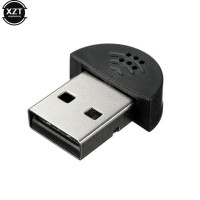 Портативный супер мини-микрофон USB 2,0, Студийный микрофон для речи, аудио адаптер для MSN, Skype, ПК, ноутбука, лекций, обучения