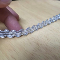 1 ярд, новинка, высокое качество, искусственная лента, воротник, Золотая кружевная лента, рождественское шитье, украшения, ремесла, dentelle VG40