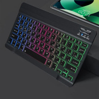 Беспроводная клавиатура TechStern с RGB подсветкой, черный матовый