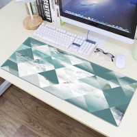 Коврик для мыши VMHome Корги милк, XXL, светло-зеленый, серый