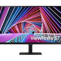 27" Монитор Samsung LS27A700NWIXCI, черный