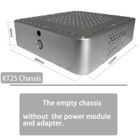 Мини ITX HTPC NAS мягкий маршрутизатор ПК Корпус Корпуса полностью алюминиевый 17*17 материнская плата