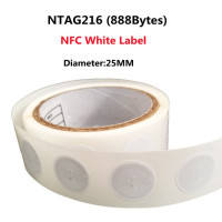 100 шт., NFC-метки Ntag213 Ntag215 Ntag216 13,56 МГц