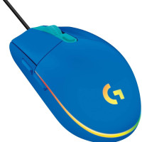 Игровая мышь проводная Logitech G Logitech G102 LightSync, синий