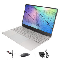 15.6" Игровой ноутбук Hror H023T, Intel Celeron N5095 (2.0 ГГц), RAM 24 ГБ, SSD, Intel UHD Graphics, Windows Pro, (Подходит для студентов, онлайн-обучения и ежедневных развлечений), Серебряный, Российская клавиатура