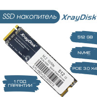 512 ГБ Внутренний SSD-диск Xraydisk M.2 NVME PCIE (MK99NV-512GB)