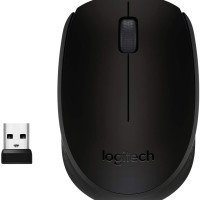 Мышь беспроводная Logitech M170, черный