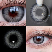 Био-эссенция 1 пара цветные контактные линзы для близорукости цветные линзы для глаз линзы натуральные линзы с диоптриями модные линзы
