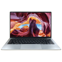 14" Ноутбук P141-2-Silver 14дюйм, AMD A4-9120e (1.5 ГГц), RAM 32 ГБ, SSD 64 ГБ, Intel UHD Graphics, Windows Pro, серебристый, Английская клавиатура