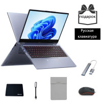 15.6" Ноутбук FUSHOUYU LH-I79750-16GB-GB, Intel Core i7-9750H (2.60 ГГц), RAM 16 ГБ, SSD 1024 ГБ, Intel Iris Plus Graphics 650, Windows Pro, Метеоритный пепел, Российская клавиатура