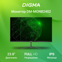 23.8" Монитор Digma DM-MONB2402, черный