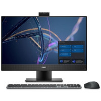 23.8" Моноблок Dell DELL OptiPlex7400 23.8 дюймов I9-12900 64 ГБ + 2 ТБ (Intel Core i9-12900 (2.4 ГГц), RAM 64 ГБ, SSD 2048, Intel UHD Graphics 730, Windows 11 Home), черный матовый, Российская клавиатура