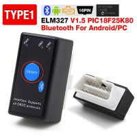 ELM327 V1.5 OBD2 сканер PIC18F25K80 BT ELM 327 Wifi OBD Автомобильный диагностический инструмент для Android / IOS PK Icar2 считыватель кодов инструмент для ремонта