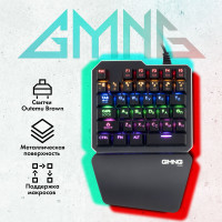 Игровой блок для компьютера GMNG 707GK с подсветкой, проводной, механический, черный