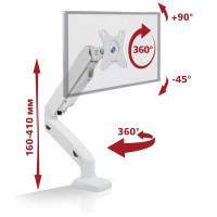 Кронштейн для монитора настольный Arm Media LCD-T21 / 13"-34" / до 9 кг