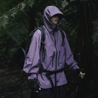 水曜日定休 山系工裝多口袋登山服男UPF50+抗UV防曬服夏季潮