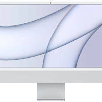 24" Моноблок Apple iMac (Apple M1 (8C CPU, 8C GPU), RAM 16 ГБ, SSD 1000, iOS), Z12Q, серебристый, Российская клавиатура