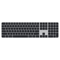 Клавиатура беспроводная Apple Magic Keyboard c Touch ID и Numeric Keypad, Черная (Американская раскладка)