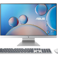 27" Моноблок ASUS M3700WUAK (90PT0342-M00FY0) (AMD Ryzen 5 5500U (2.1 ГГц), RAM 8 ГБ, SSD 256, AMD Radeon Graphics, DOS), 90PT0342-M00FY0, белый, серебристый, Российская клавиатура