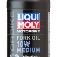 Масло для вилок и амортизаторов Liqui Moly "Motorbike Fork Oil Medium", синтетическое, 10W, 500 мл