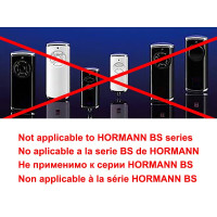 Дубликатор управления гаражными воротами Hormann HSM2 HSM4 868, 868 МГц, дистанционное управление гаражными воротами