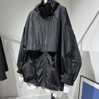 大尺碼300斤連帽防曬衣男裝夏季ins潮牌薄款寬鬆休閒痞帥風衣外套