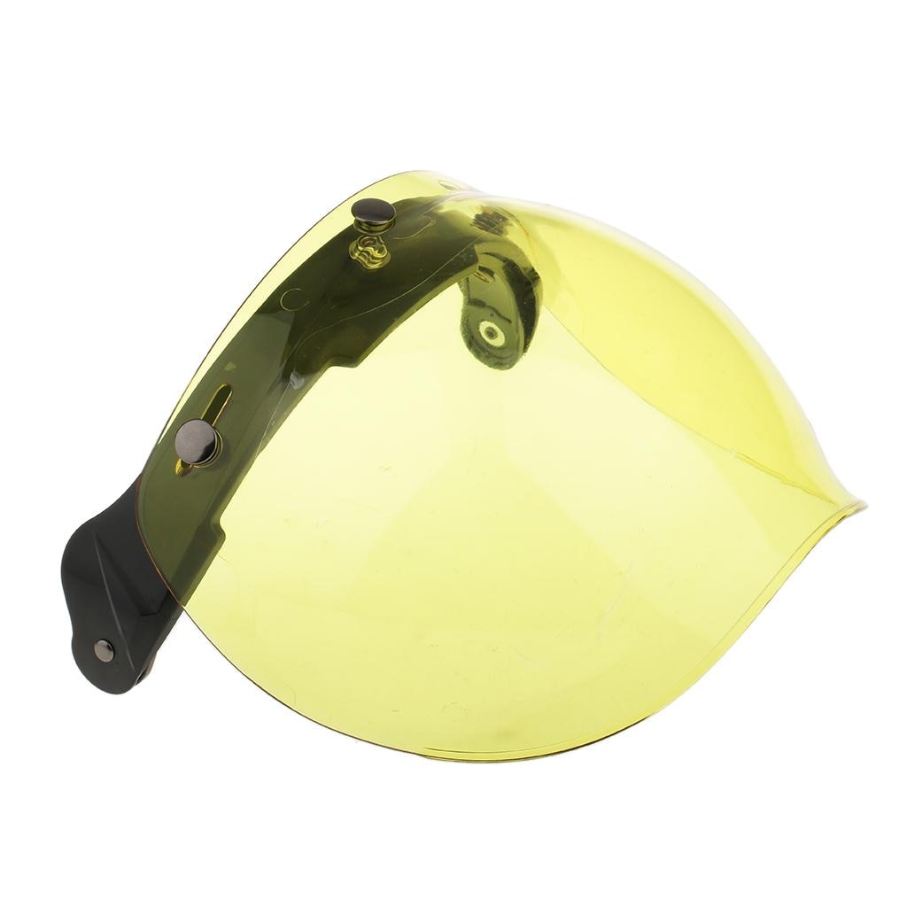 Universal Flip up Lens Bubble Face Wind Protector 4 Colors For Retro Motorcycle Moto Capacete