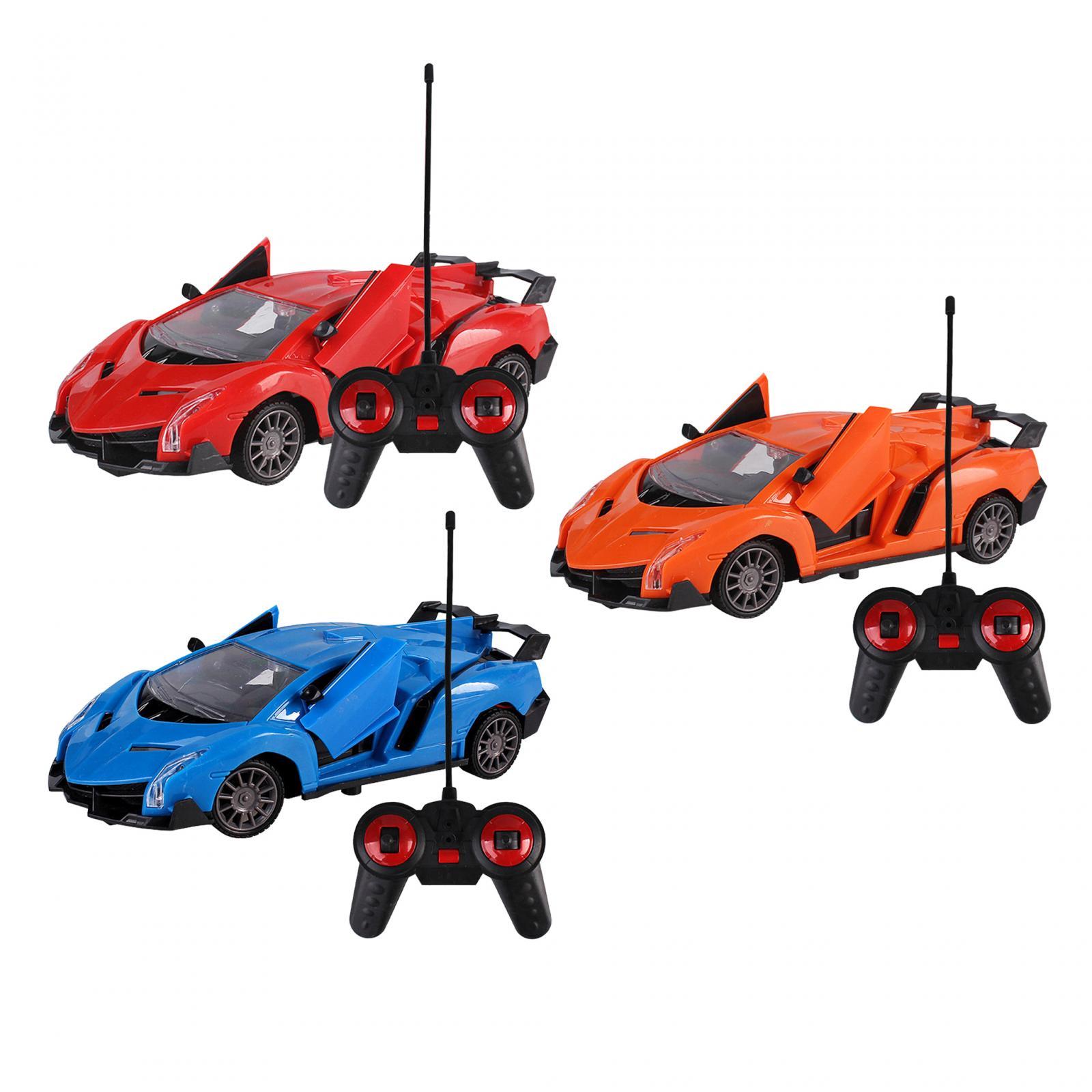 1/24 Remote Control Car Toy High Speed Collectible Open Door with Remotes Model Vehicle RC drifting car for Gift Indoor Parks