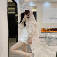 Leathercat防曬外套女夏季新款時尚設計感中長版寬鬆薄款防曬上衣