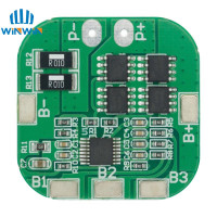 Защитная плата BMS PCM для литий-ионных аккумуляторов, 4S, 14,8 в/16,8 в, 20 А, для литий-ионных аккумуляторов LicoO2, Limn2O4, 18650