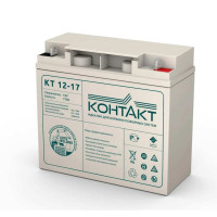 Аккумулятор КОНТАКТ КТ 12-17 (12V 17AH/ 12В 17АЧ)