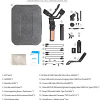 Бывший в употреблении Восстановленный карданный стабилизатор FeiyuTech AK2000S AK2000C для цифровой зеркальной камеры ручной подходит для камеры Sony CANON нагрузка 2,2 кг