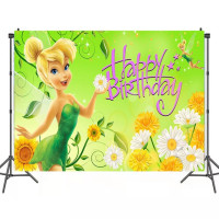 Фон для фотосъемки с изображением Принцессы Диснея, замороженного жасмина, Белоснежки вечерние ринки в честь Дня рождения, фото, плакат, украшение