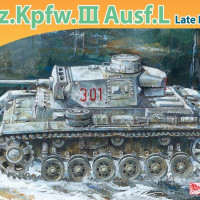 DRAGON 7385 1/72 Pz.Kpfw.III Ausf.L поздно изготовленный танк дисплей коллекционная игрушка пластиковая сборка модель комплект