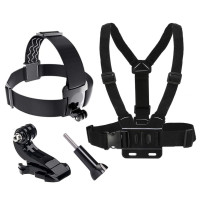 Ремень на грудь и голову для экшн-Камеры GoPro Hero 10 9 8 7 5