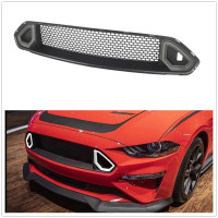 Передняя решетка для Ford Mustang 2018-2022 RTR Style Bar Черный Автомобильный верхний бампер