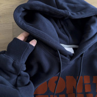 出口外貿大牌尾貨清倉撿漏~oversize潮牌連帽運動衫男女春秋季上衣