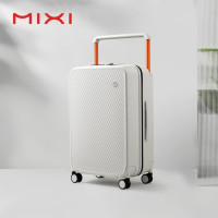 Mixi великолепный чемодан с широкой ручкой, Дорожный чемодан 24 дюйма, роликовые колеса для женщин и мужчин, кабина для переноски 20 дюймов, твердый патентный дизайн M9276
