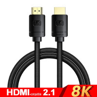 Кабель Baseus HDMI для Xiaomi Mi Box 48 Гбит/с цифровой для PS5 PS4 8K 2,1 4K 2,0 HDMI-совместимый сплиттер 8K/60Hz кабели