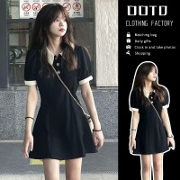 polo洋裝女夏季裙子套裝顯瘦小個子2023新款穿搭短裙女裝學院風