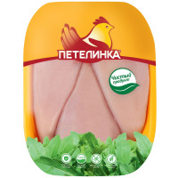 Филе грудки куриное Петелинка, охлажденное, 0,9-1 кг