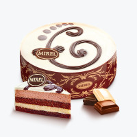 Торт "Три шоколада" Mirel, 900 г
