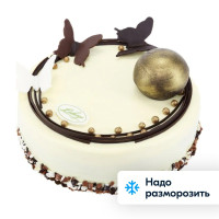 Торт замороженный Три шоколада, сырный, Leberge, 1040 г
