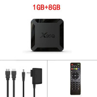 ТВ-приставка X96Q, 2 + 16 ГБ, Allwinner H313, 4 ядра, Android 2023, Wi-Fi 10,0 ГГц, 4K HD