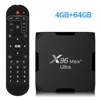 ТВ-приставка X96 Max Plus Ultra Android11 Amlogic S905X4 4G 32G/64G 2,4G и 5,0G Dual WIFI USB3.0 8K HD