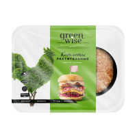 Растительные котлеты Greenwise со вкусом курицы, 180г