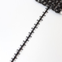 5 ярдов, 10 мм, вязаное кружево для свадебной вечеринки, украшения одежды, лента «сделай сам», ремесла, материал для рукоделия, декоративные края